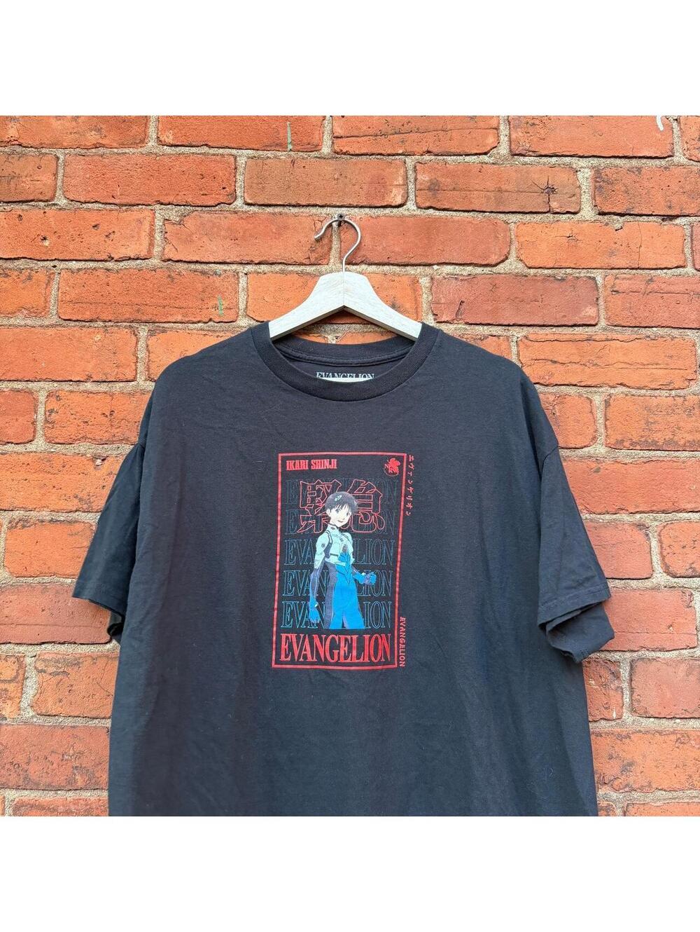 evangelion ikari shinji t shirt XL